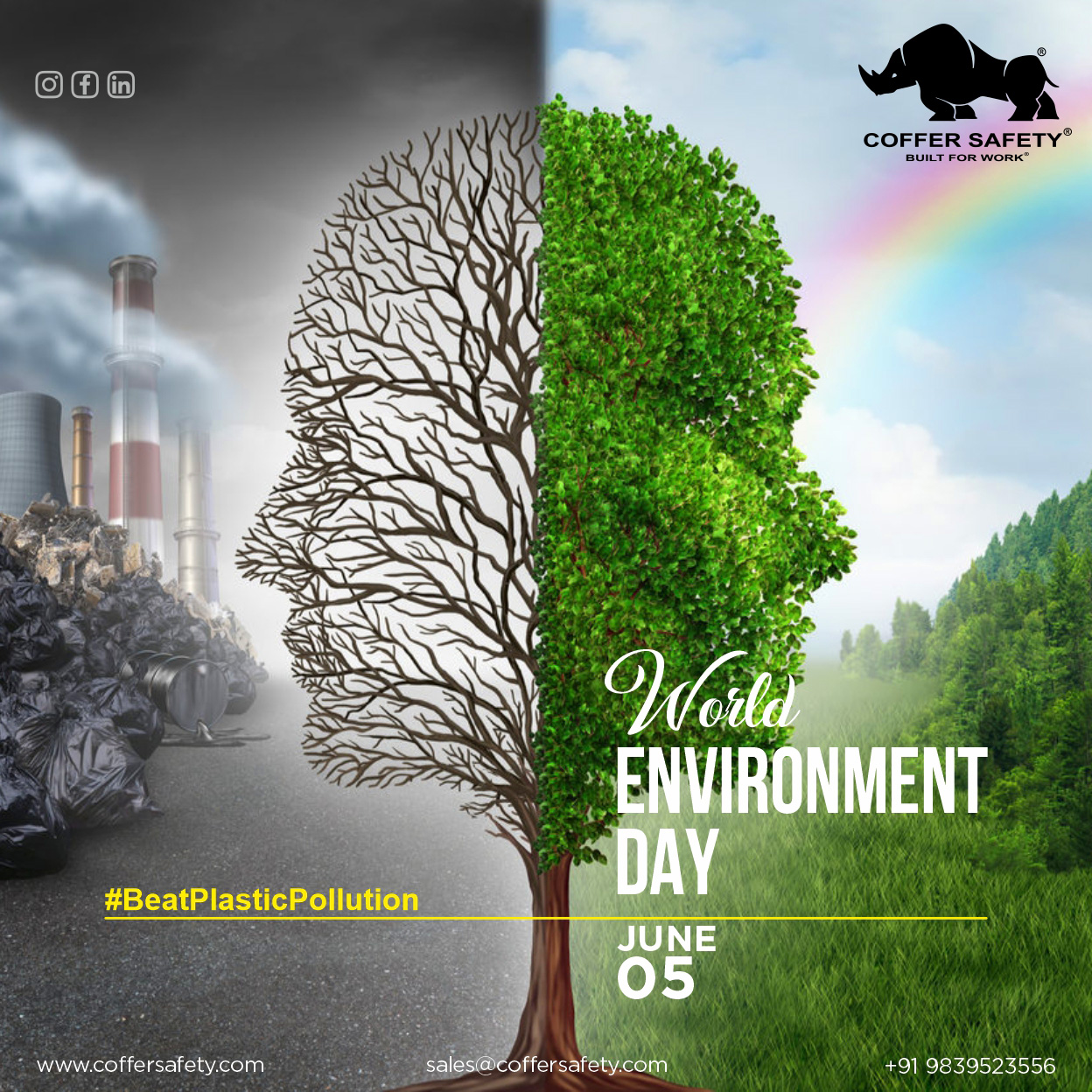 Coffer Safety World Environment Day Banner